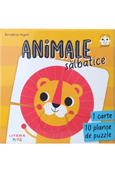 Litera Primul meu puzzle: Animale salbatice