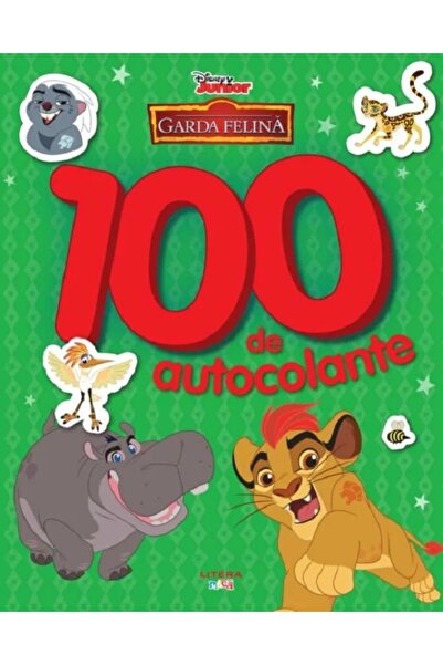 Litera Disney Junior. Garda felina. 100 de autocolante