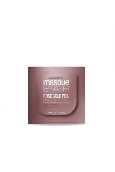 Generic Brand Maskbar Rose Gold Foil Peel Off Mask - 15 ml