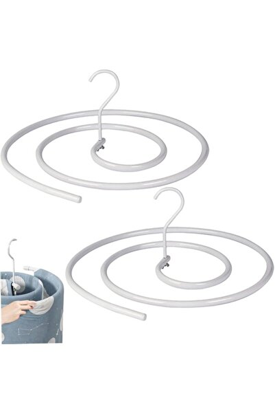STARSTAR 2 pieces - round spiral hooks Suitable for blankets - Spiral hanger ...