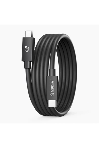 Orico Cablu Thunderbolt 5 la USB-C 240W 1.5M 80Gbps pentru încărcare rapidă