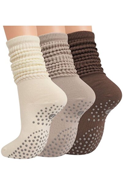 STARSTAR 3 pairs of non-slip yoga socks - sports socks - non-slip Pilates soc...
