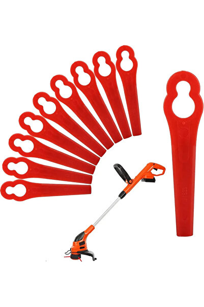 Morvena Picks Lame de plastic pentru mașina de tuns iarba, accesorii universa...
