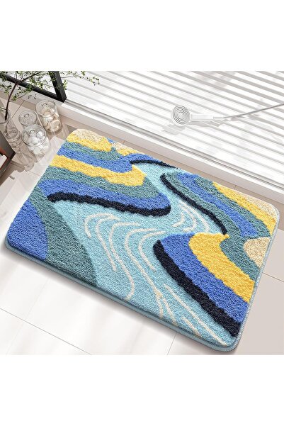 STARSTAR Bathroom mat, creative river pattern - 50*80cm