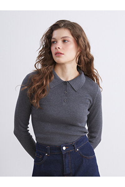 LC Waikiki Polo Neck Women's Knitwear Sweater