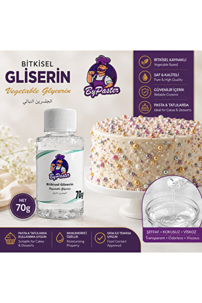 By Paster BİTKİSEL GLİSERİN 70 g