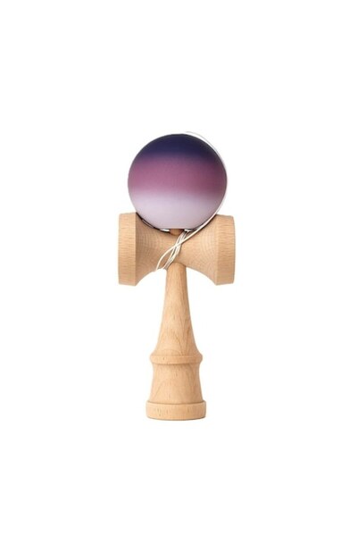 OEM Jucarie Kendama Interactiva, Lemn, 18 cm, Design Gradient - Joc de indema...