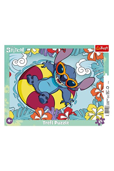 BAMI NETWORK Puzzle copii 25 piese Colorat 37x29cm Eroi Lilo & Stitch, Trefl