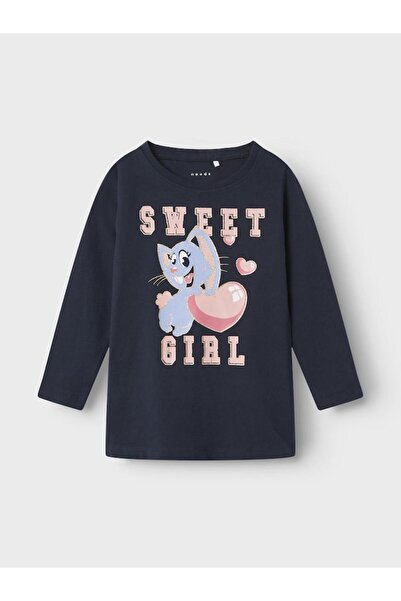 Name it Μπλούζα "Sweet girl" μπλε
