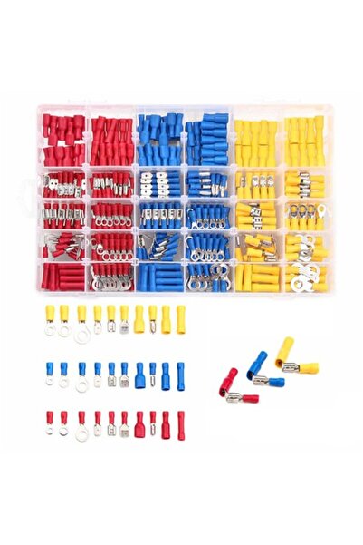 OEM Kit de papuci de cablu - 480 de piese - 30 de tipuri de terminale plate -...