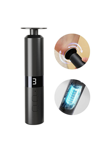 STARSTAR Electric callus remover, foot care device, 3-speed adjustable, recha...