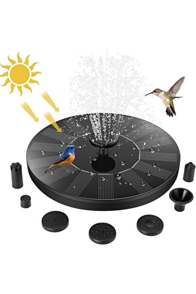 STARSTAR 1.4W Bird Bath Solar Fountain Pump with 4 Fixed Holders & 6 Nozzles,...