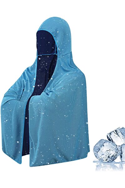 STARSTAR Quick-Drying Hooded Cooling Sports Towel Headband for Summer Outdoor...
