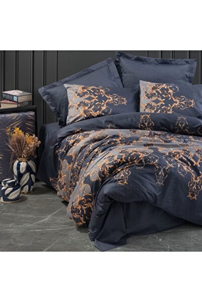 OEM The Essential Maison double bed linen set 100% cotton satin duvet cover 2...