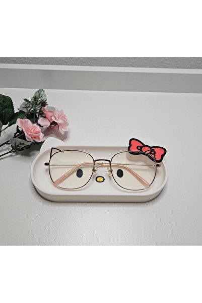 Dekor Hello Kitty Glasses Stand and Jewelry Tray – Desktop Organizer, Decorat...