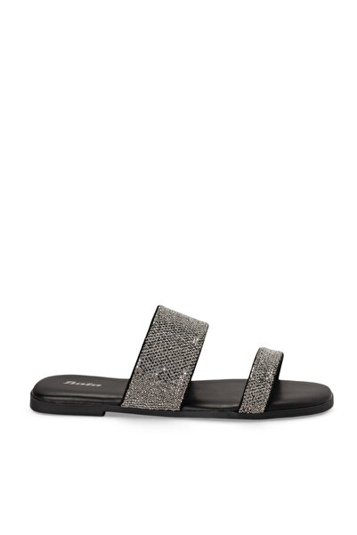 BATA Dual‑Strap Comfort Slide Sandals