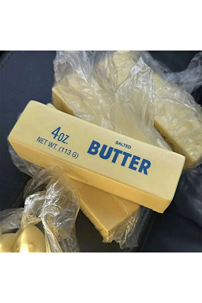 LRS STORE Butter Squshi 12 cm Yavaş Yükselen Tereyağ Sukuşi Stres Oyuncağı