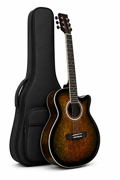 MegArya 41 Inch Full Size Acoustic Guitar with Carry Bag