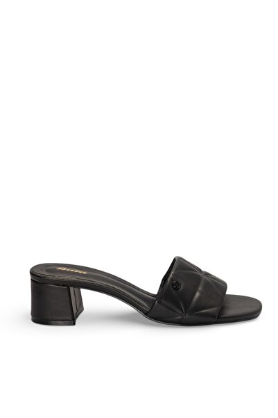 BATA Block Heel Mule Sandals