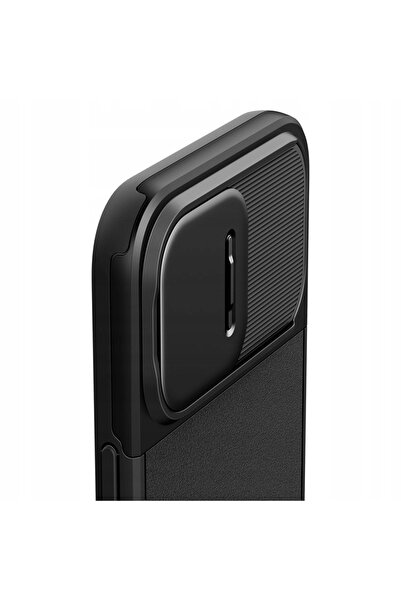 Spigen Husă pentru iPhone 16 Pro Max, carcasă solidă cu protecție glisantă pe...