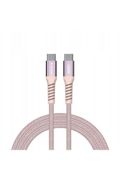 NO BRAND Cablu USB Verbatim Sincronizare și Încărcare USB C la USB C 100W Mag...