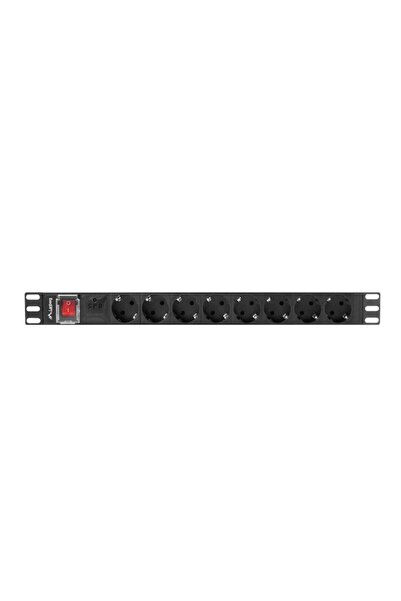 Lanberg 1U 16A 2m PDU-08F-0200-BK bară de alimentare PDU