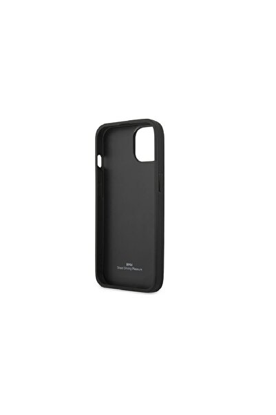 NO BRAND Husă din piele perforată curbată BMW pentru iPhone 13 Pro/13, Piele,...