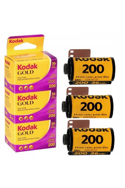 Kodak Film colorat Auriu 3x36 3 klisze! 36 de fotografii