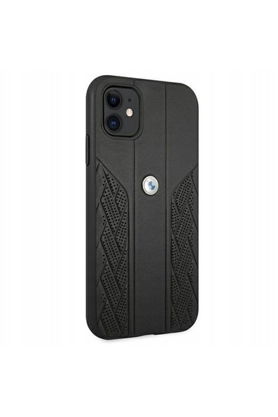 NO BRAND Husă pentru iPhone 11 / Xr, Piele perforată BMW, Piele, Husă elegantă