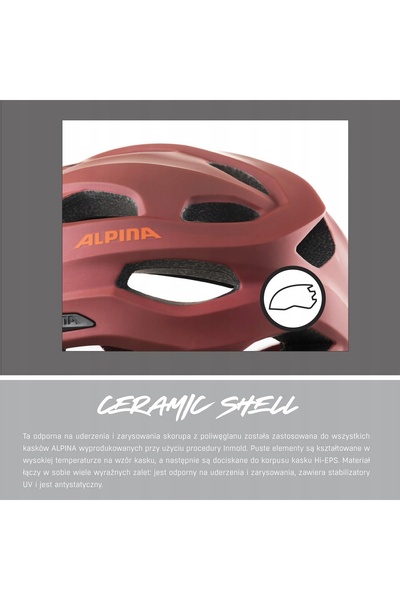 Alpina Cască de bicicletă Ximo flash r. 50-54