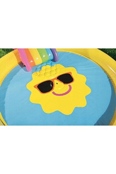 BESTWAY Piscină gonflabilă cu tobogan și loc de joacă 237 x 201 x 104 cm