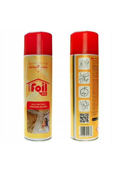 NO BRAND Adeziv de contact pentru barieră de vapori tip membrană/folie SPRAY-...