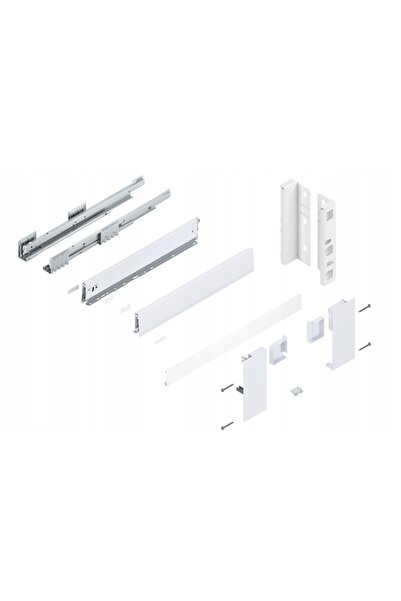 NO BRAND BLUM Sertar Merivobox 550 Mediu K intern Alb 40kg