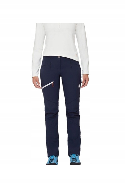 Mammut Pantaloni de munte pentru femei Taiss So, albaștri, S (38)
