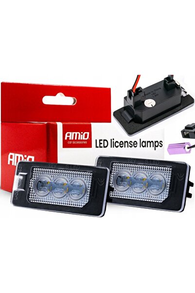 AMIO Lampă LED pentru plăcuța de înmatriculare CLP03 - Audi, Seat, Skoda, VW