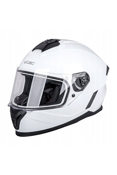 NO BRAND W-TEC BASMECK WHITE CASCA INTEGRALĂ PENTRU COPII, MOTOCICLETĂ, QUAD ...