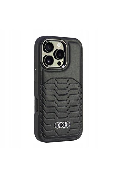 Audi Husă Originală pentru iPhone 16 Pro, compatibilă cu MagSafe, din Piele