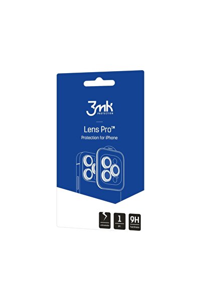3MK Protecție Lentilă Pro pentru Camera, Protector Lentilă pentru Apple iPhon...