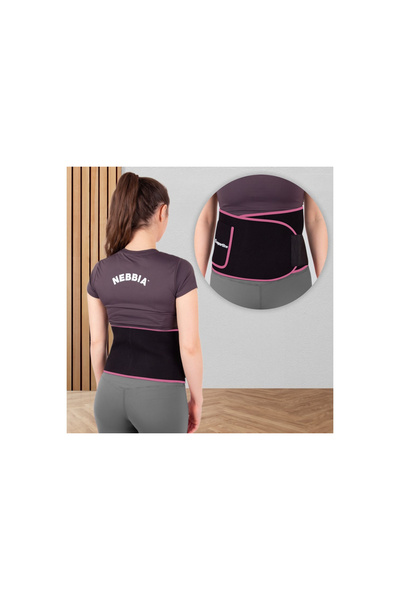 inSPORTline Centură de slăbit din neopren Waistpire r. M