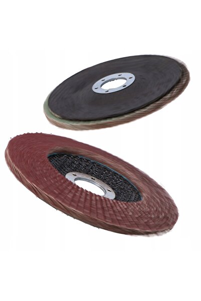 TRCR 20x Disc lamelar abraziv P120, 125MM, pentru șlefuire lemn și metal, 2T
