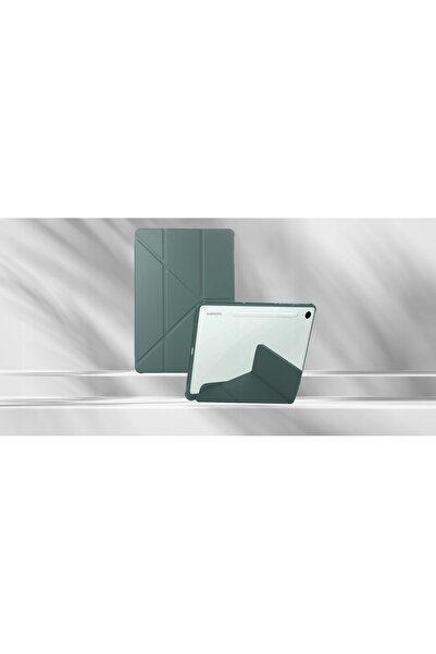 NO BRAND Husă de protecție verde pentru Samsung Tab S10 Ultra cu funcție de s...