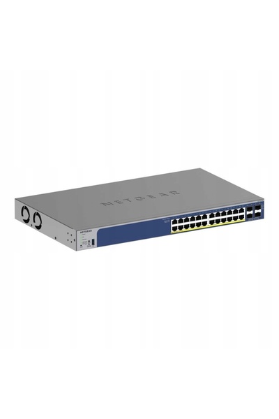 NETGEAR Switch gestionat GS728TXP 24GE PoE+ 4SFP+