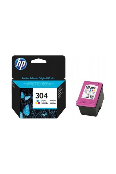 HP 304 cartușe de cerneală originale Cyan Magenta Galben pentru imprimante