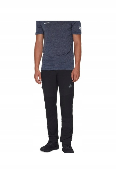 Mammut Pantaloni softshell Runbold Guide So - Negru 48