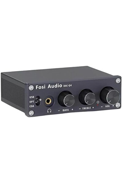 NO BRAND Fosi Audio Q4 DAC Amplificator de căști HiFi USB Optic RCA PC PS5 24bit