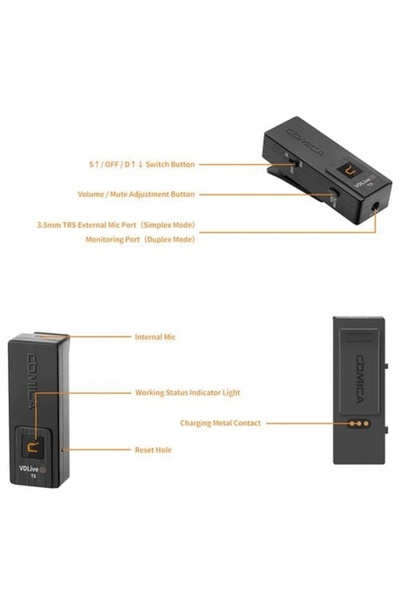 Comica Microfon dinamic USB-C VDLive 10