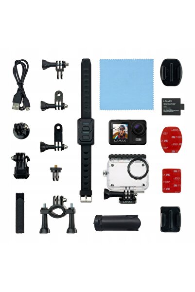 NO BRAND LAMAX W9.2 4K 2 " Wi-Fi 20MPx Cameră de acțiune sportivă
