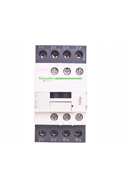 Schneider Electric Contactor de putere lc1dt20p7 (4kW, bobină 230V AC) 20A 4P