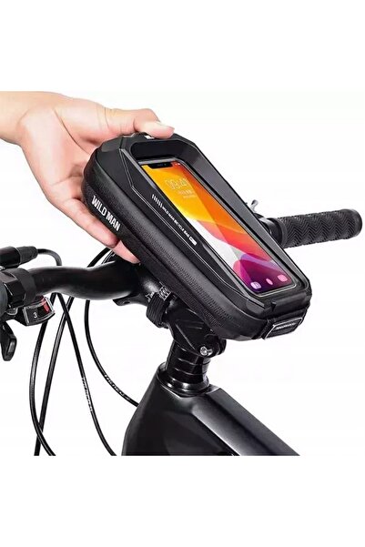 NO BRAND Husă Sakwa pentru ghidon, suport bicicletă WILDMAN MS33, negru