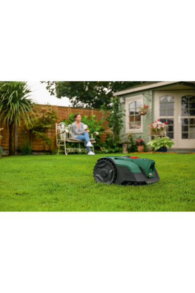 Bosch Visimow 18V-100 06008E1000 Robot de tuns iarba fără cablu limitator
